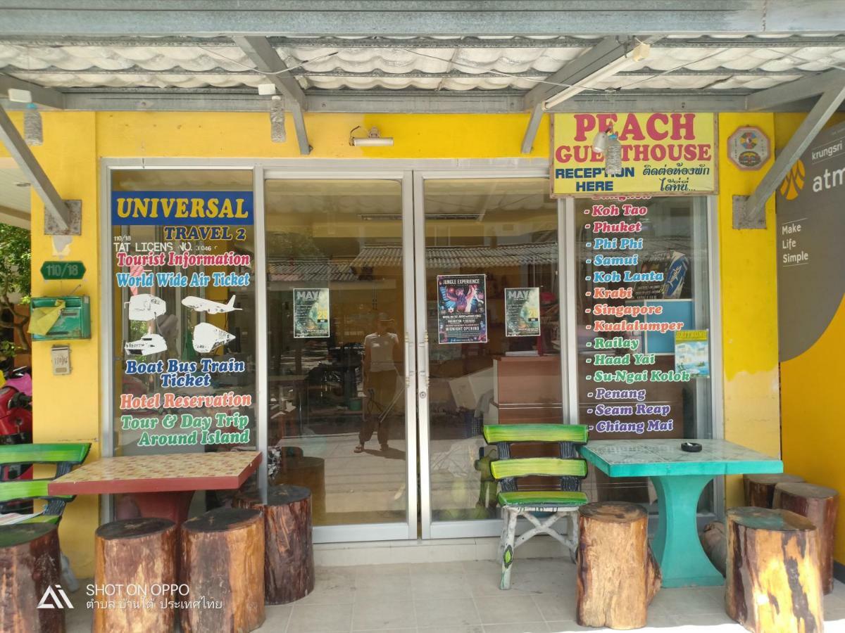 Peach Guesthouse Haad Rin Bagian luar foto
